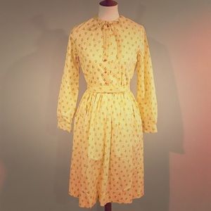 Vintage Button Down Dress